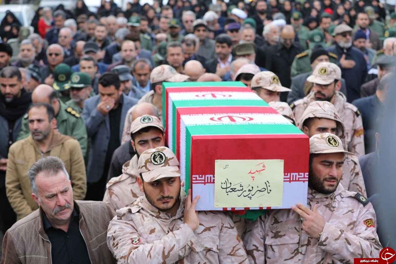 تشییع پیکر جان باخته حادثه هواپیمای اوکراینی در بابل