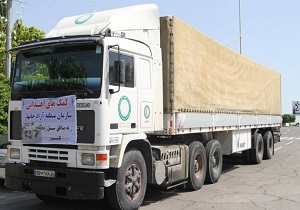 ارسال دومین کاروان کمک‌های جمعیت هلال احمر اردبیل به مناطق سیل زده
