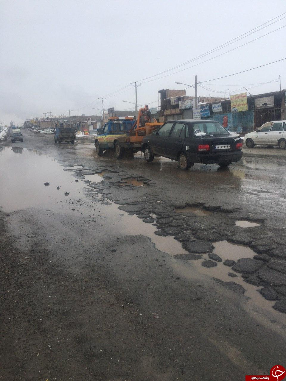 نگاهی به وضع نامناسب جاده تربت حیدریه به زاوه + تصاویر نگاهی به وضع نامناسب جاده تربت حیدریه به زاوه + تصاویر