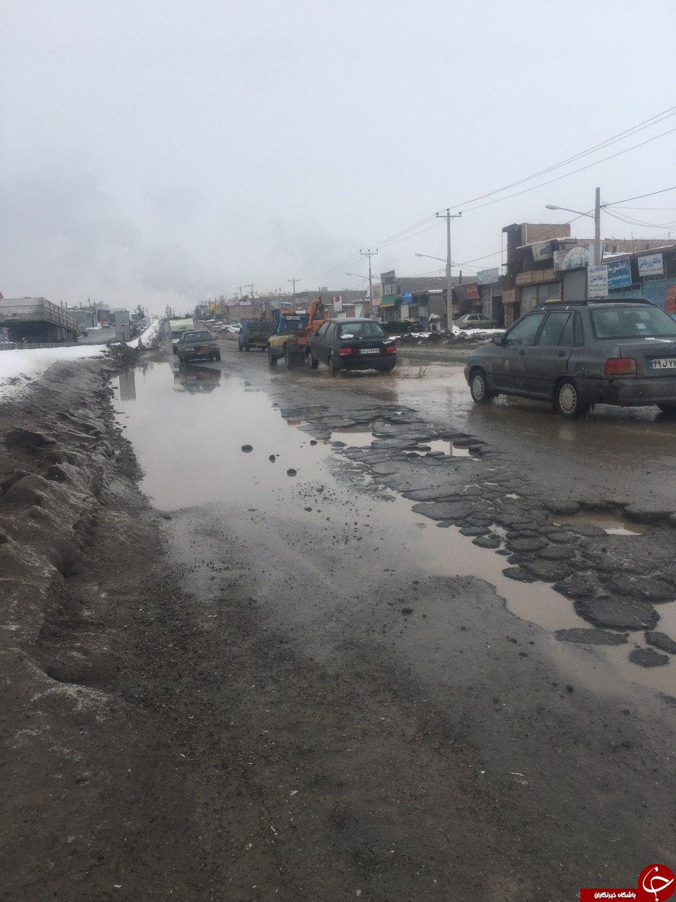 نگاهی به وضع نامناسب جاده تربت حیدریه به زاوه + تصاویر نگاهی به وضع نامناسب جاده تربت حیدریه به زاوه + تصاویر