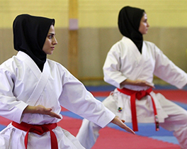کسب مقام دوم مسابقات بین المللی توسط بانوی کاراته کای