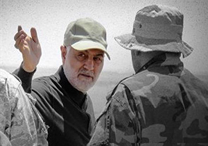 مهر شدن نام یک فرمانده روی سرزمینی که از شر داعش رهایی یافت + فیلم
