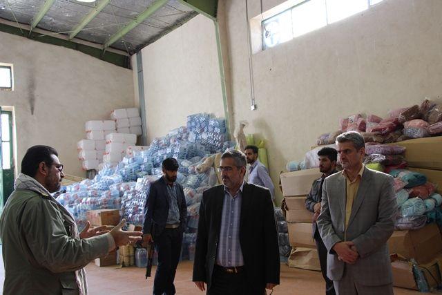 بازدید دادستان نظامی سیستان و بلوچستان از نحوه امدادرسانی به سیل زدگان جنوب شرق کشور