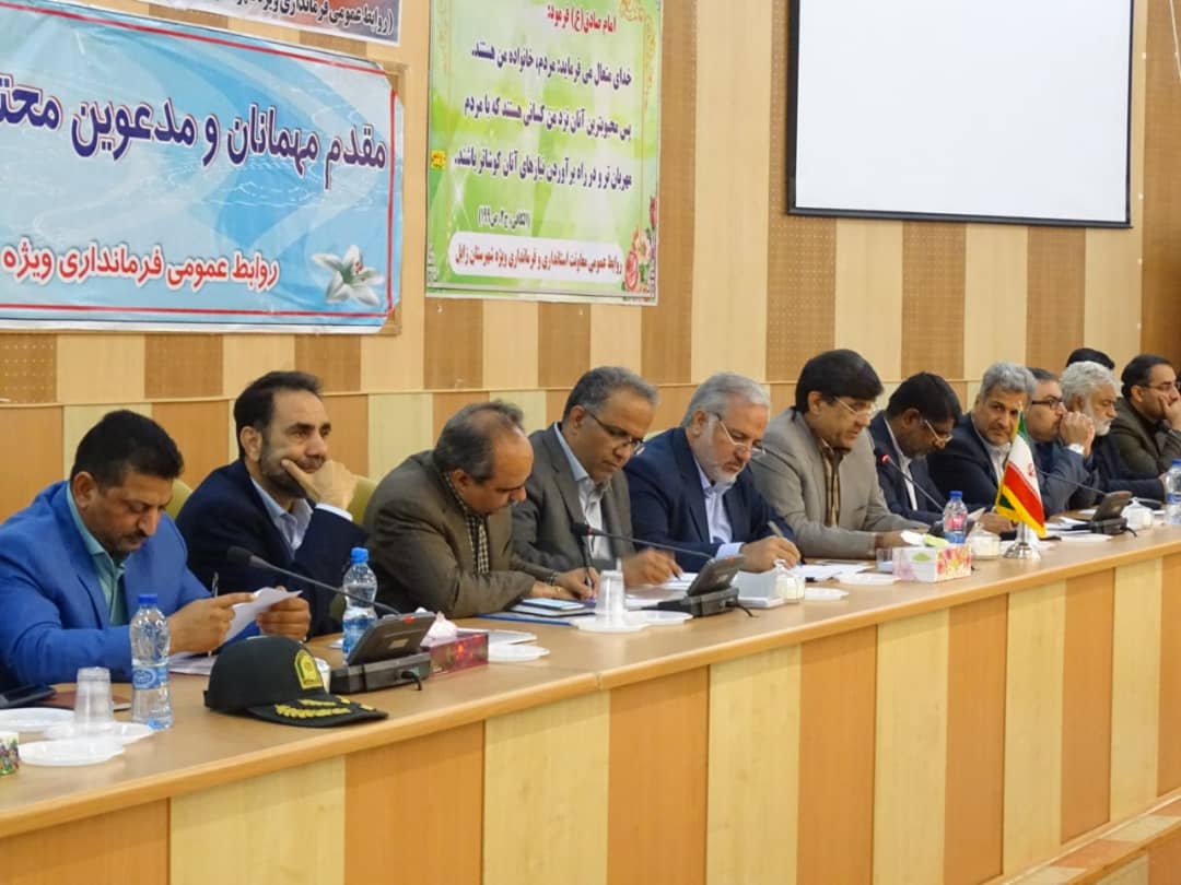 تاکید استاندار بر لزوم همکاری دستگاه&zwnj;های اجرایی برای جلوگیری از خسارات احتمالی سیل در سیستان