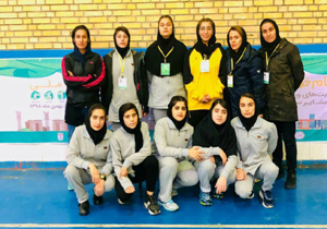 بانوان مهابادی مقام چهارم مسابقات طناب کشی خوشه چین کشور را کسب کردند