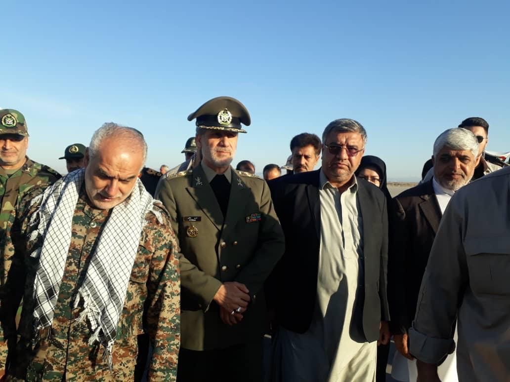 وزیر دفاع کشور وارد چابهار شد