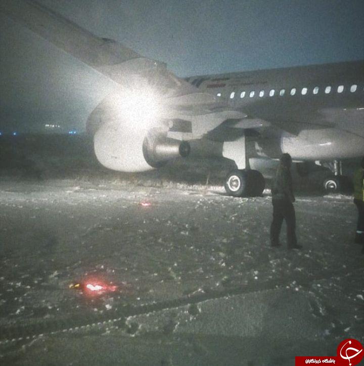 آخرین جزئیات خروج هواپیمای ایران ایر از باند فرودگاه در کرمانشاه