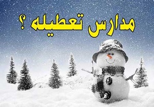 تعطیلی مدارس کرمانشاه به دنبال بارش شدید برف