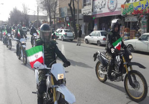 برگزاری رژه موتوری در چهارمحال و بختیاری