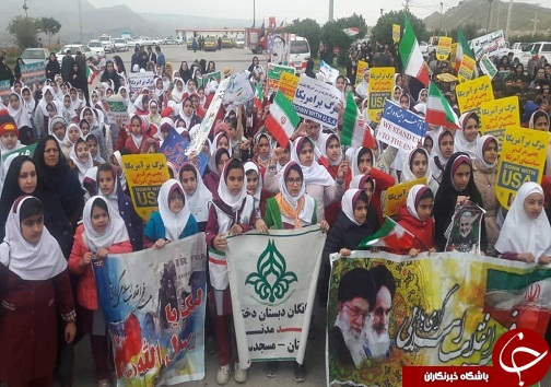 زنگ گلبانگ انقلاب در مدارس مسجدسلیمان نواخته شد زنگ گلبانگ انقلاب در مدارس مسجدسلیمان نواخته شد