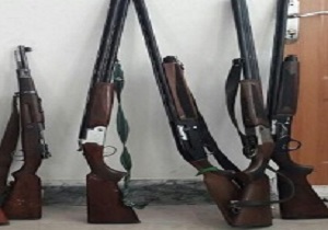 کشف و ضبط ۱۲ قبضه اسلحه از متخلفین زیست محیطی در لرستان