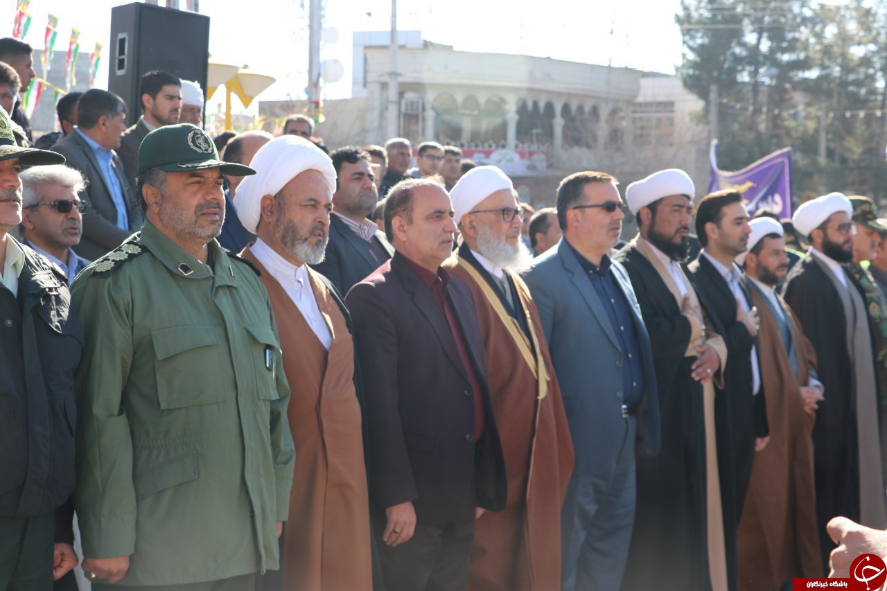 مراسم گلبانگ انقلاب در تربت جام + تصاویر