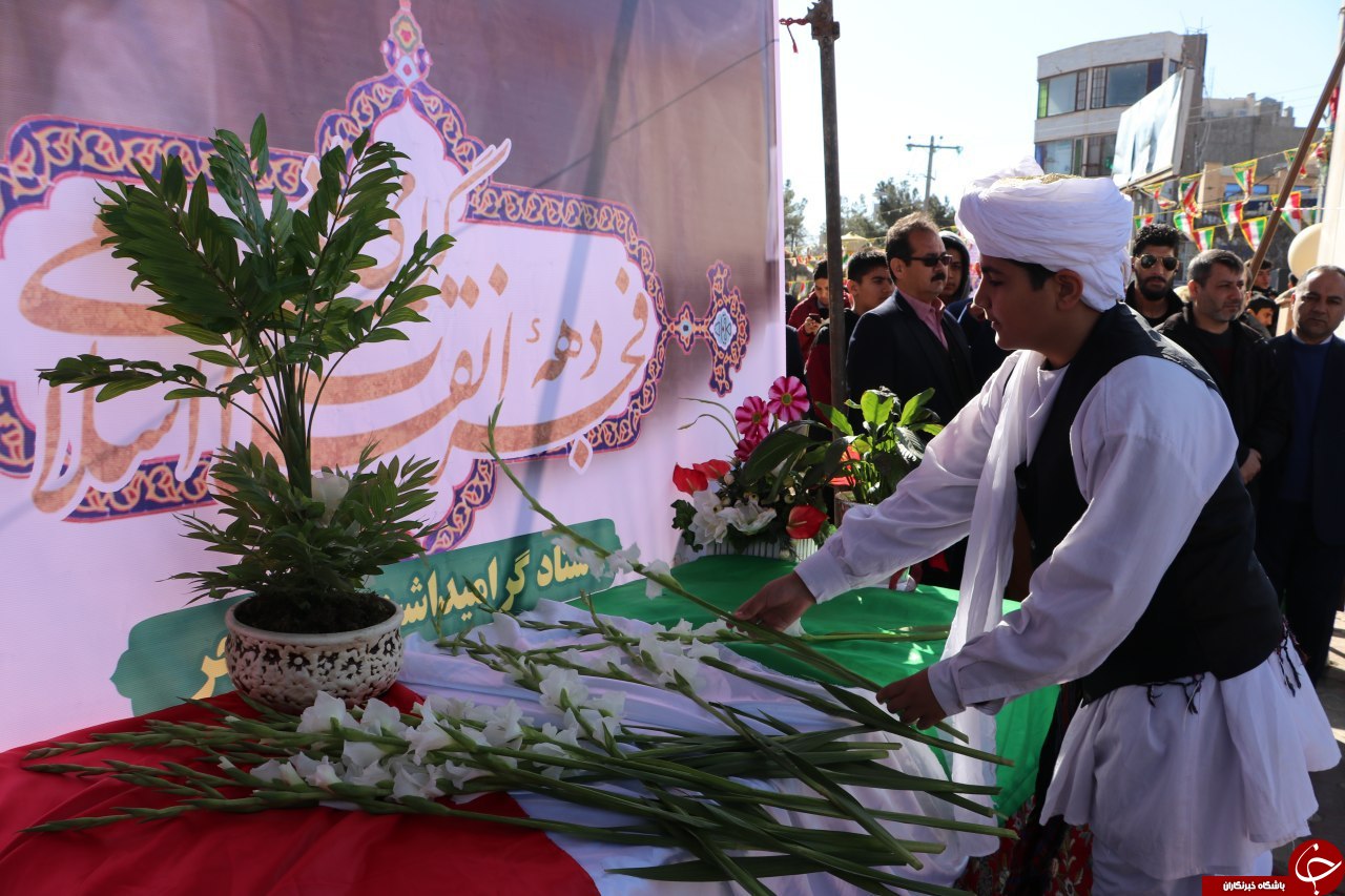 مراسم گلبانگ انقلاب در تربت جام + تصاویر