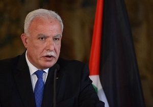 ریاض المالکی: امیدواریم اتحادیه عرب پیش نویس قطعنامه فلسطین را تصویب کند