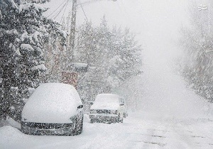 بارش برف ۳۵ سانتیمتری در سردشت