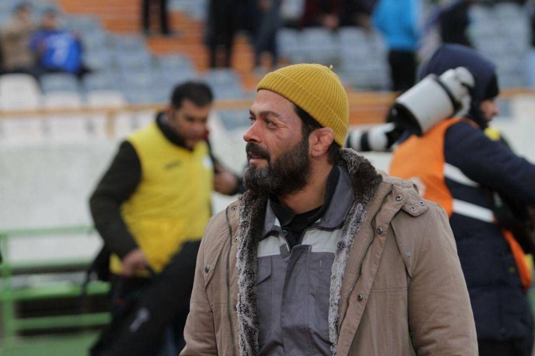 هنرپیشه معروف پرسپولیسی تماشاگر دیدار استقلال + عکس