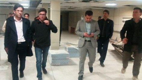 بازدید رییس دانشگاه علوم پزشکی ایلام از مرکز آنژیوگرافی بیمارستان شهید مصطفی خمینی ایلام