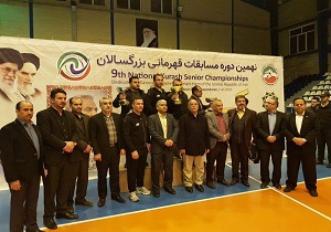 کسب عنوان سوم تیمی در مسابقات کوراش قهرمانی کشور