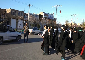 اجرای طرح کاروان کتاب انقلاب در بافق