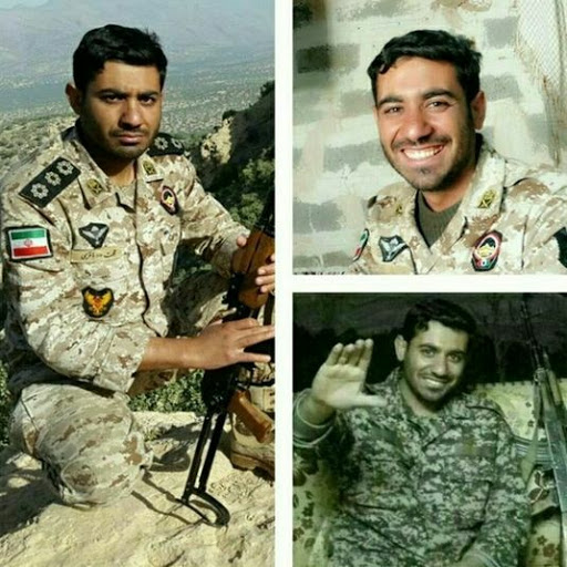 مدافع حرمی که یاد حسن باقری را زنده می&zwnj;کرد +عکس