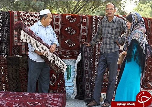 نفس های فرش گلستان به شماره افتاده / وعده ایجاد صنایع جانبی بافندگان را امیدوار کرد