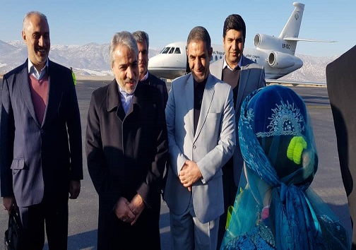 رئیس سازمان برنامه و بودجه وارد یاسوج شد
