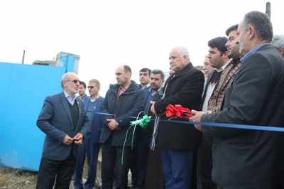 افتتاح طرح آبرسانی در روستای طولارود شهرستان تالش