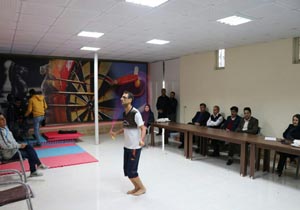 ثبت رکورد طناب زنی در مازندران