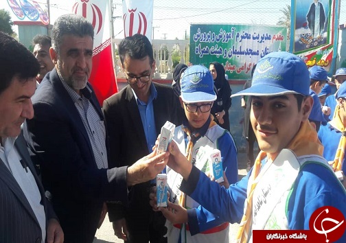 جشن شیر در مسجدسلیمان برگزار شد