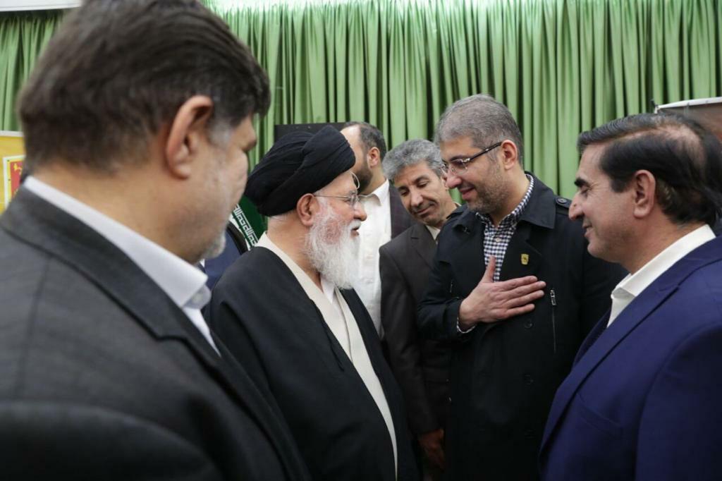 تجلیل آیت الله علم الهدی از شهرخودرویی&zwnj;ها + عکس