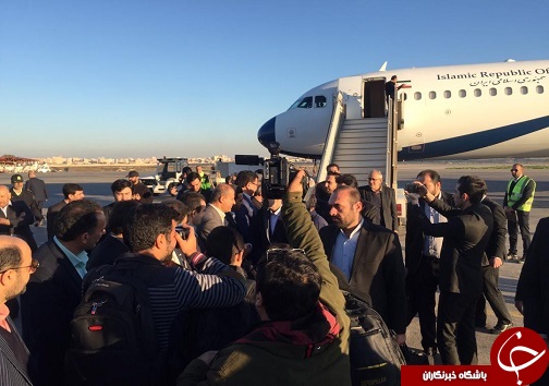 رئیس مجلس وارد خوزستان شد