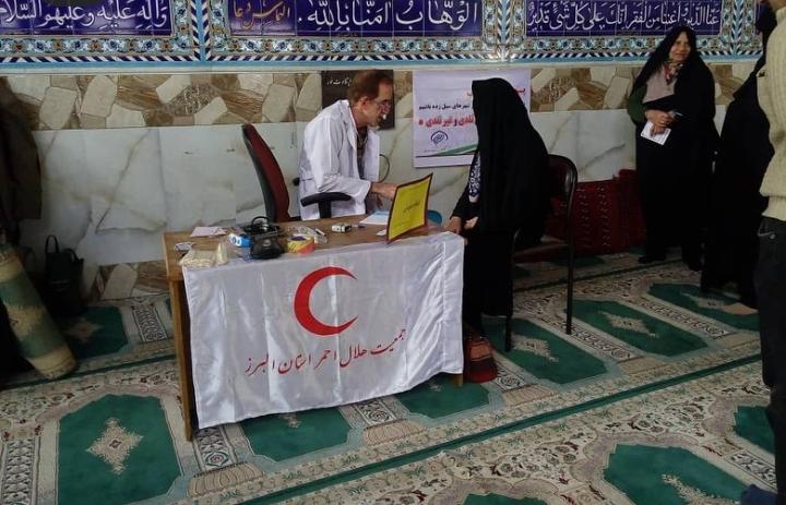 خدمات رایگان کاروان سلامتی در فردیس