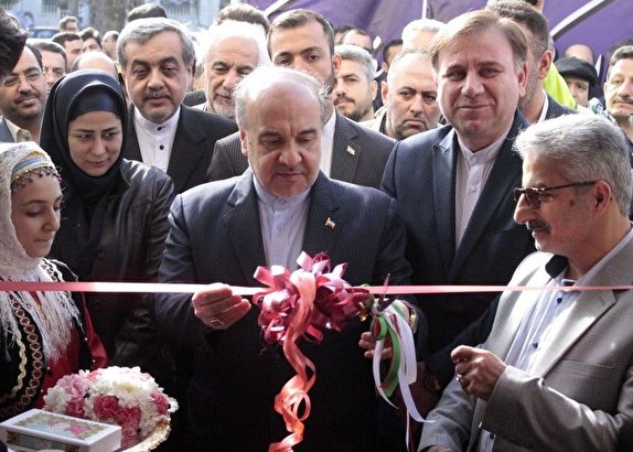 افتتاح سالن چند منظوره طبقاتی تختی لاهیجان با حضور وزیر ورزش و جوانان