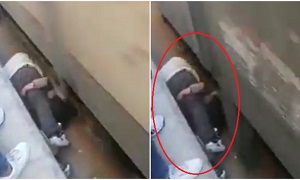 فداکاری باورنکردنی پدر جوان برای نجات دخترش!