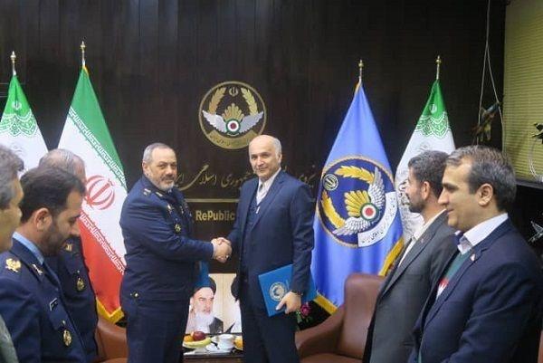 امضای تفاهم&zwnj;نامه همکاری فی&zwnj;مابین نیروی هوایی ارتش و پژوهشگاه فضایی ایران