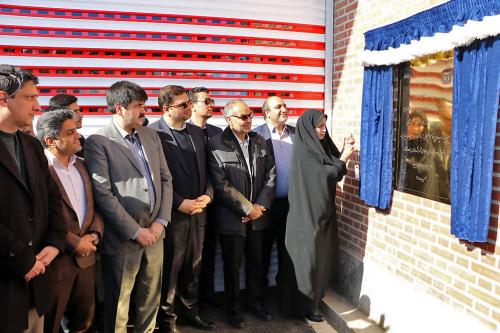بهره برداری از ایستگاه آتش نشانی بانام سردار سلیمانی در مشهد