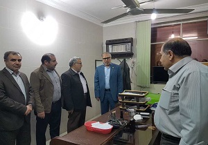 بازدید سرپرست دانشکده علوم پزشکی بهبهان از درمانگاه فرهنگیان