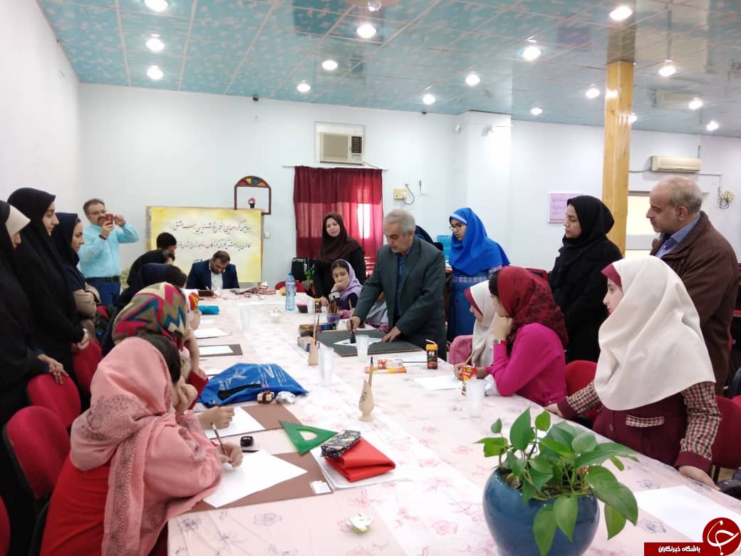 دومین نشست انجمن خوشنویسی سرمشق در اهواز برگزار شد