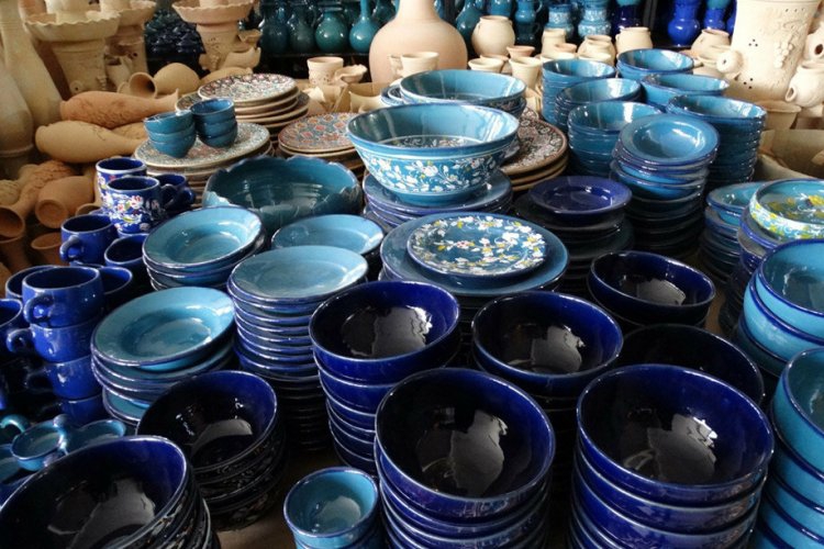 بهره برداری از دو کارگاه چرم و سفال و سرامیک در همدان