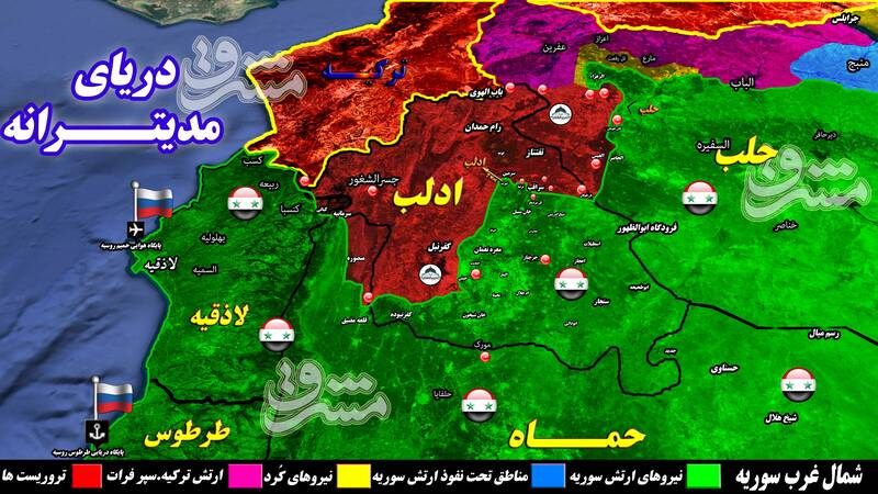 نیرو&zwnj;های ارتش سوریه در آستانه ورود به مهم&zwnj;ترین پایگاه گروهک&zwnj;های تروریستی در جنوب شرق استان ادلب/ پاکسازی مساحت ۱۳۵ کیلومتر مربعی در ۲۴ ساعت + نقشه میدانی