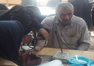 بهره مندی فرهنگیان مسجدسلیمان از معاینات پزشکی رایگان