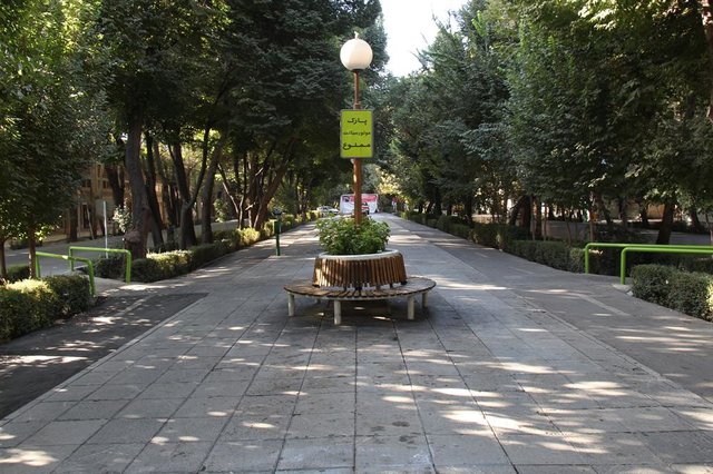 ایجاد پیاده راه در شهر میانه