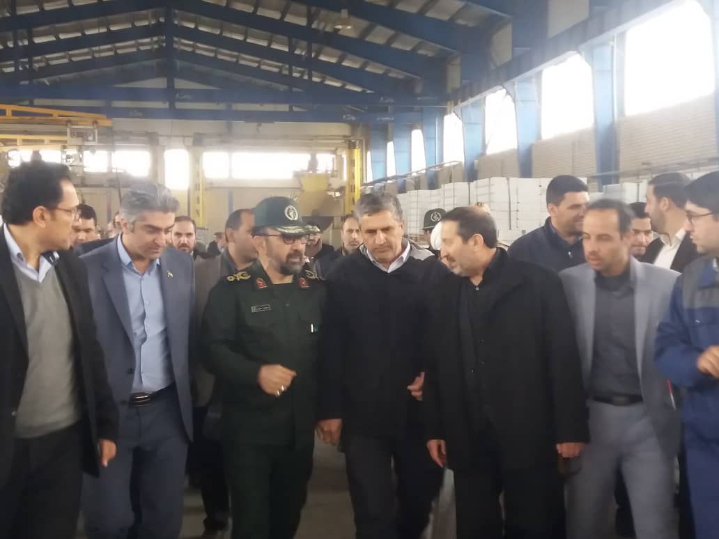 افتتاح دو واحد تولیدی با حضور فرمانده سپاه امام رضا(ع) خراسان رضوی