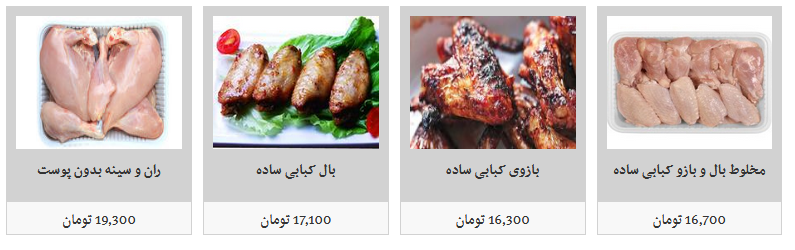 فیله مرغ در غرفه های تره با کیلویی چند؟