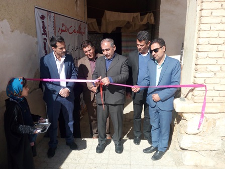 افتتاح یک کارگاه صنایع دستی در شهرستان سپیدان
