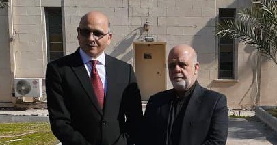 دیدار وگفت&zwnj;وگوی ایرج مسجدی با سفیر افغانستان در عراق