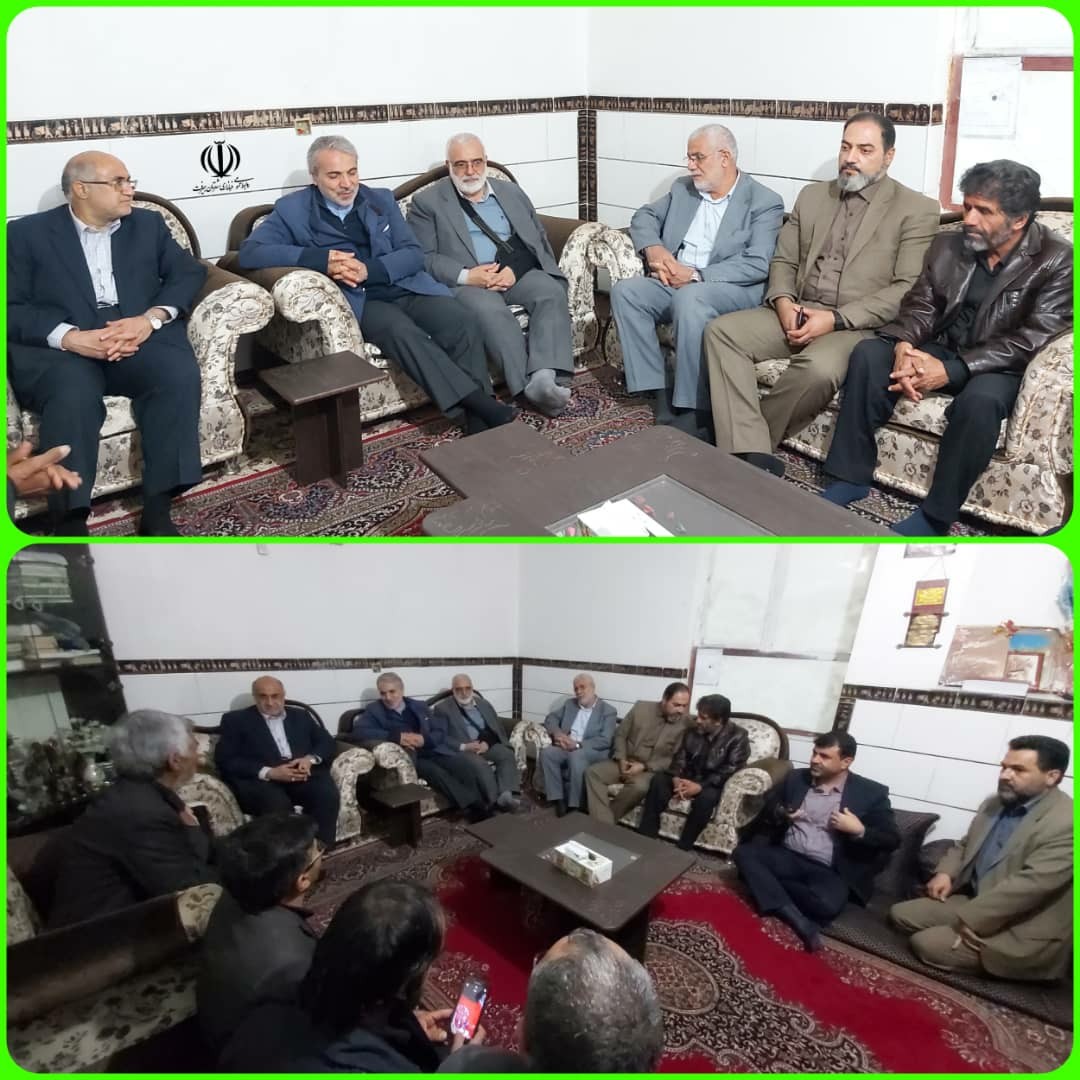 دیدار نوبخت با خانواده جانباختگان حادثه تشییع در جیرفت +عکس