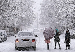 بارش برف در لرستان