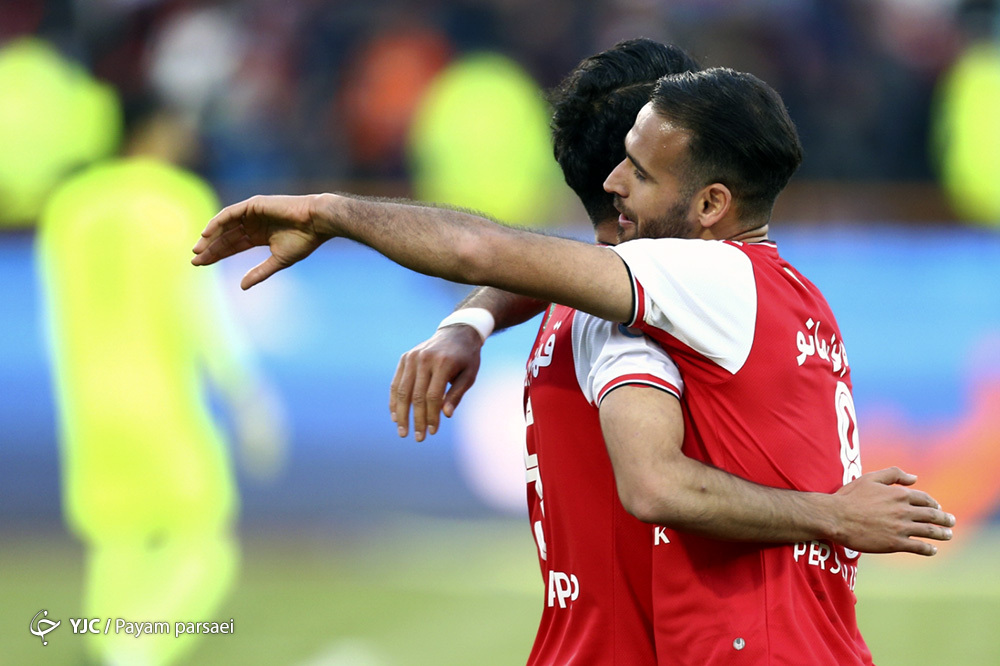 برتری پرسپولیس مقابل تیم ملی فوتبال جوانان