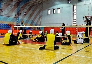 قهرمانی تیم والیبال نشسته بانوان سپاهان